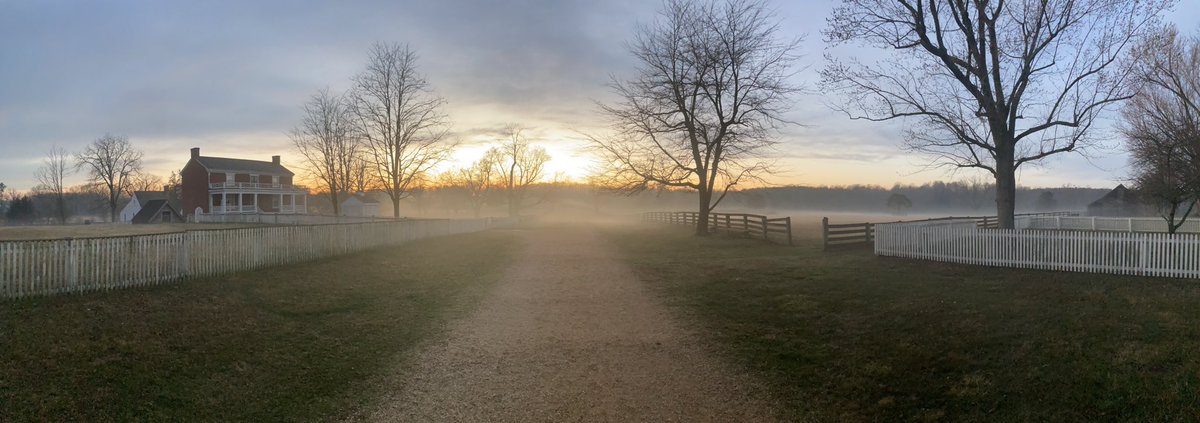 Stillness At Appomattox- The recent rain made for a dramatic sundown on a recent evening.

#appomatoxnps #sunset #goldenhour #thisplacematters