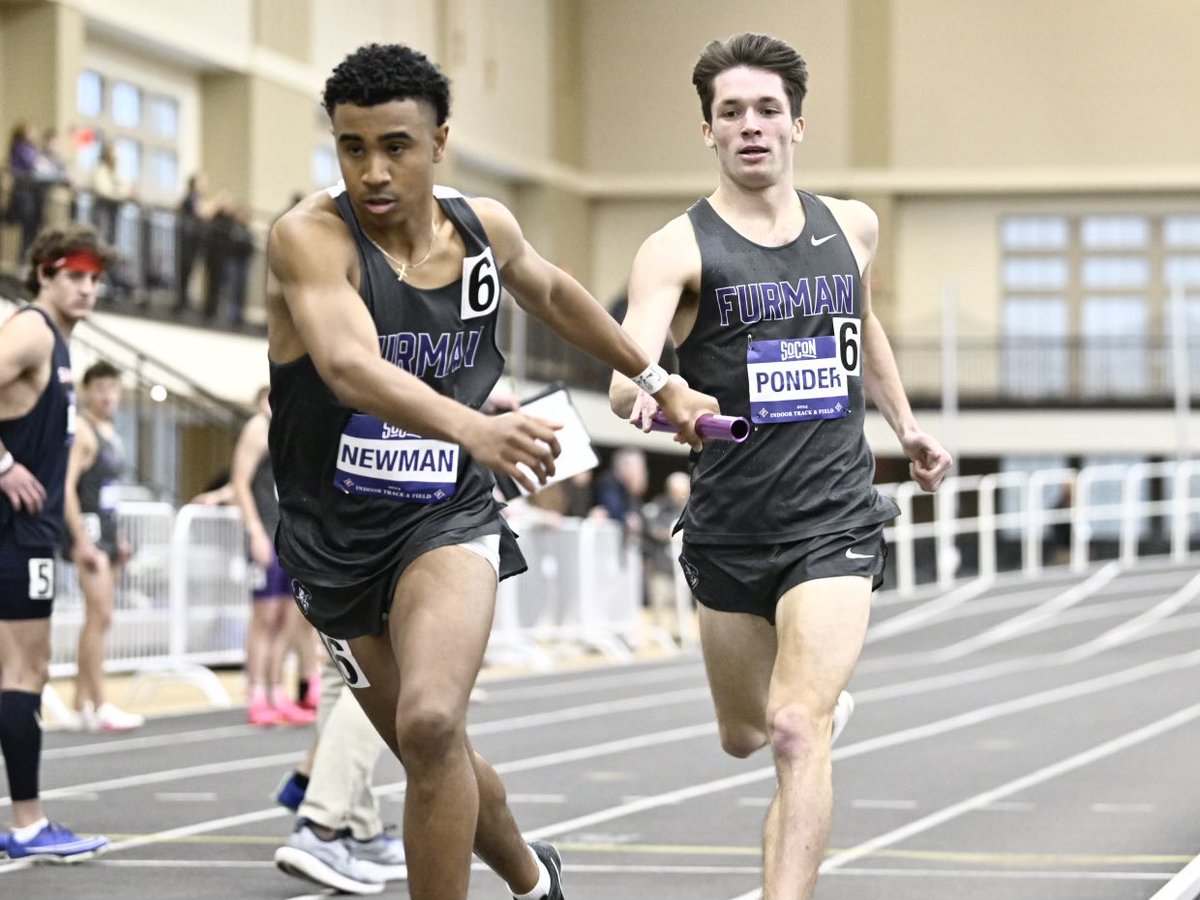 FurmanXC's tweet photo. The ๐ is back where it belongs in school record setting fashion! ๐
๐ฅ Mens DMR (PONDERโก๏ธ NEWMANโก๏ธ KNIGHTโก๏ธ SCHUBERT)
#DINmen #distancedomination #FU https://t.co/IP2TaiI1pB