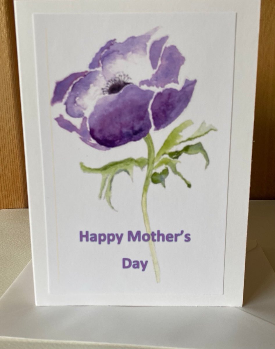 Just edited this Mothers Day Card hope you like it? cardsbymormorjan.etsy.com/listing/102704… #MothersDay #purpleanemone #MHHSBD #SBS #SMILEtt23 #craftbizparty #shopindie #ukcraftershour