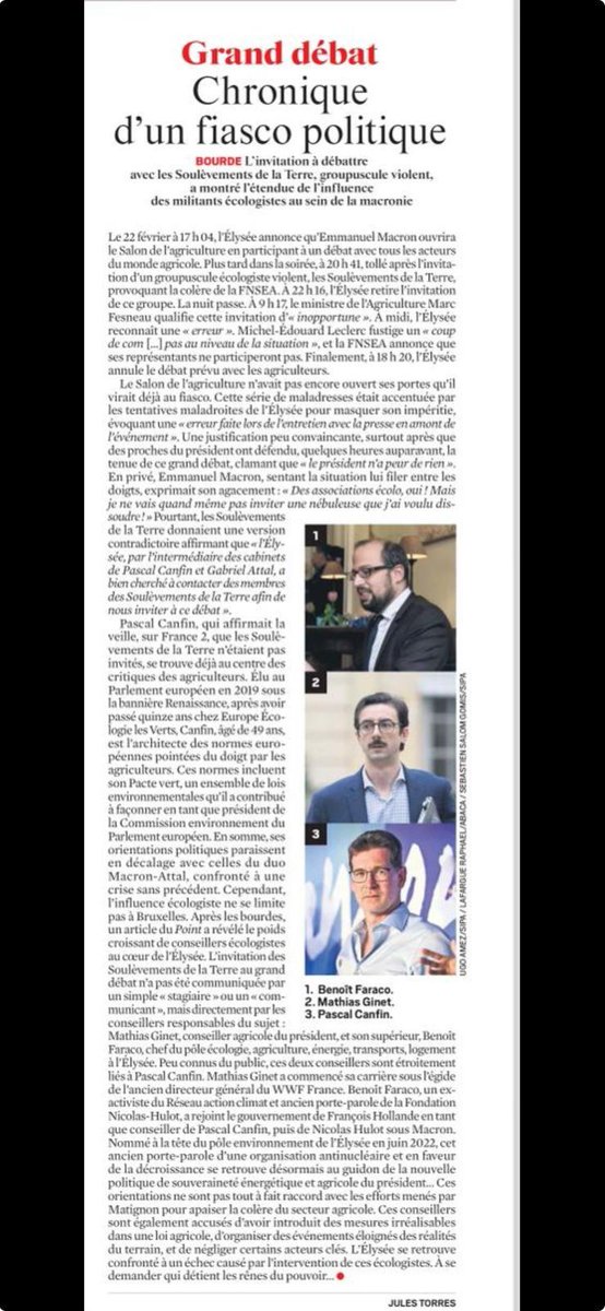 🚨🚨🚨🚨
Après les #surmulots et les  #punaisesdelit. <a href="/EmmanuelMacron/">Emmanuel Macron</a> et ses #ministres confronté à un nouveau #parasite 
Définition : personnes incompétentes qui font du militantisme et paralyse la compétitivité de nos #Agricultures 
#AgriculteurEnColere 
#fiascoSIA