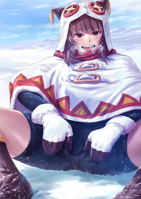 雪めぐみんのしーしー 