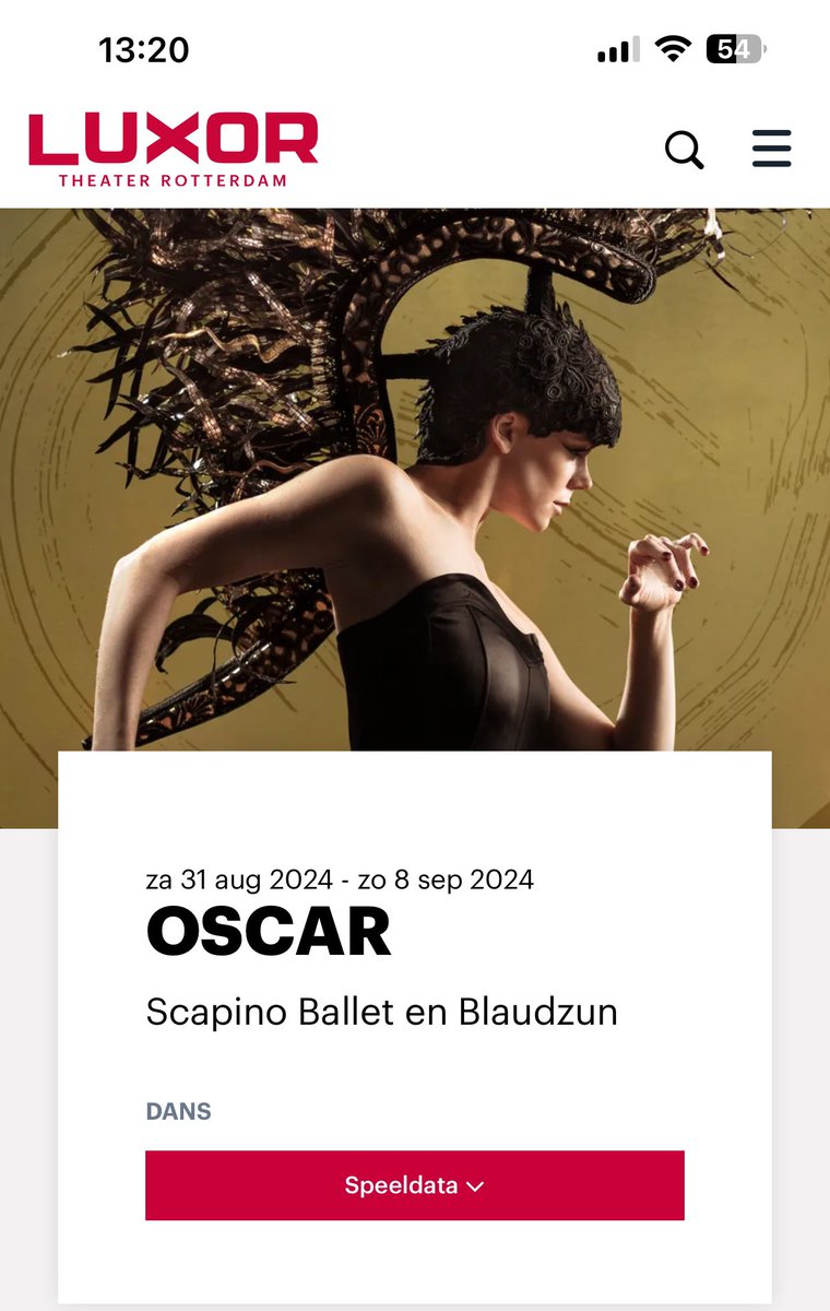 Het is nog even geduld hebben tot 31 augustus maar de tickets zijn geregeld. #scapinoballet #Blaudzun #theater 🎭