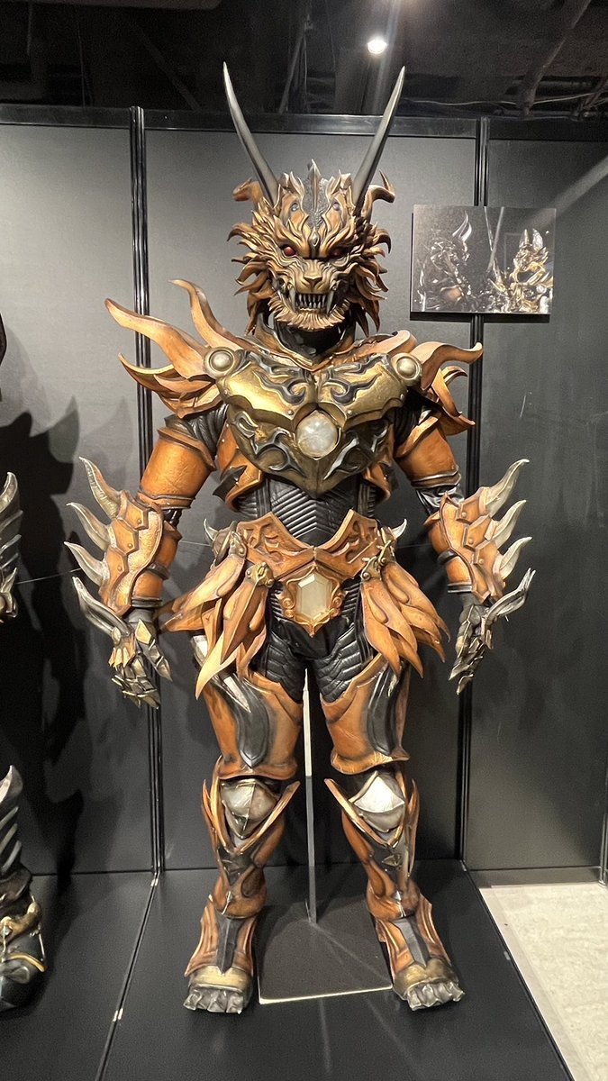 牙狼展

もちろん鎧が見たくて行ったのだが、一番感動したのは素体ホラー。