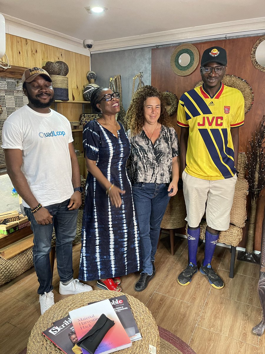 When the iFair team visited the @mitimeth_ workspace in Lagos! Thank you for spending time with us. We look forward to the Closing Ceremony for iFair #3. #mitimethmade #iFair #innov8Hub #cohort