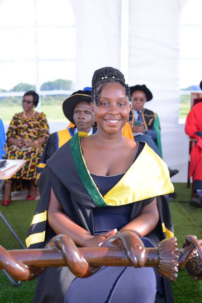 Privileged to have been the mace bearer at the 30th graduation ceremony of Mbarara University of Science and Technology 2024 #30thMUSTGrad