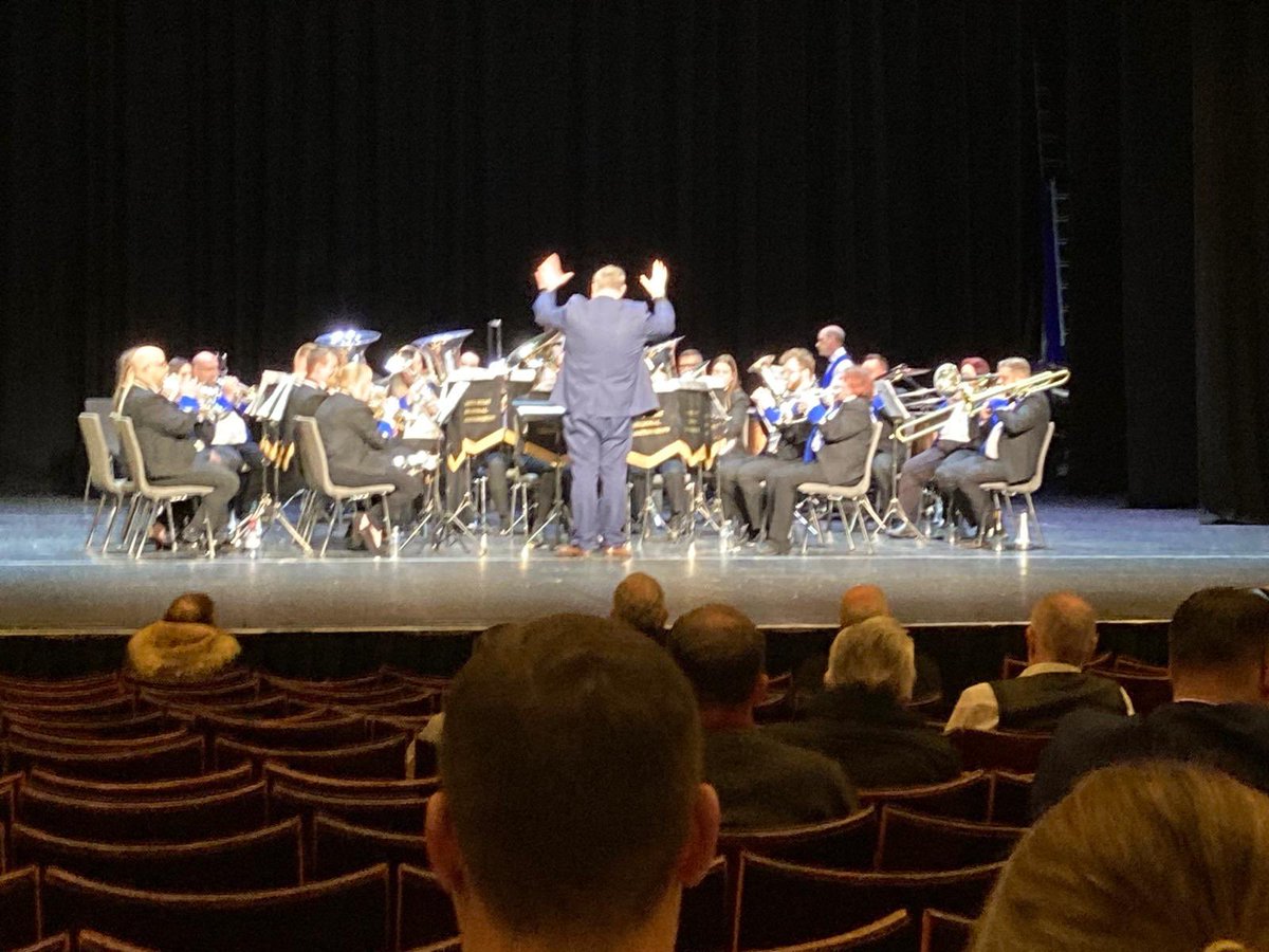 Here we are performing in the Opera House at Blackpool Winter Gardens - playing Triptych by Philip Sparke. We really enjoyed the performance & now it’s all in the hands of the adjudicators, let’s hope they liked it! #Regs2024 #BBB #BrassBand #ContestDay #PerformanceInFullFlow