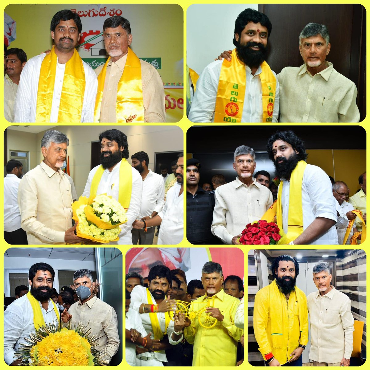 reddychandutdp's tweet photo. తొలిసారి ఎమ్మెల్యేగా పోటీచేసి నేటికీ సరిగ్గా 46 సంవత్సరాలు పూర్తి చేసుకున్న మా అధినేత తెలుగుదేశం పార్టీ జాతీయ అధ్యక్షులు నారా చంద్రబాబు నాయుడు గారికి అభినందనలు.
#TDPTwitter #NaraChandrababuNaidu #TeluguYuvatha #TeluguDesamParty #TDP #CBNOnceAgain #TDPEluruDistrict https://t.co/Q6WVi5su16