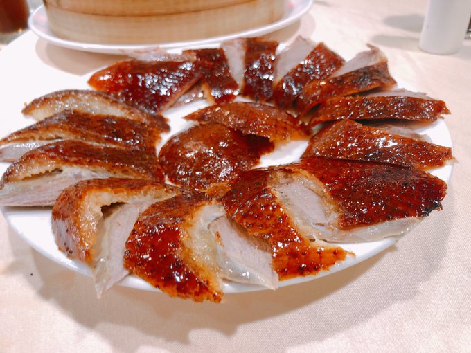 #FF42 
打ち上げ!!北京ダック美味しい🥰🤤 