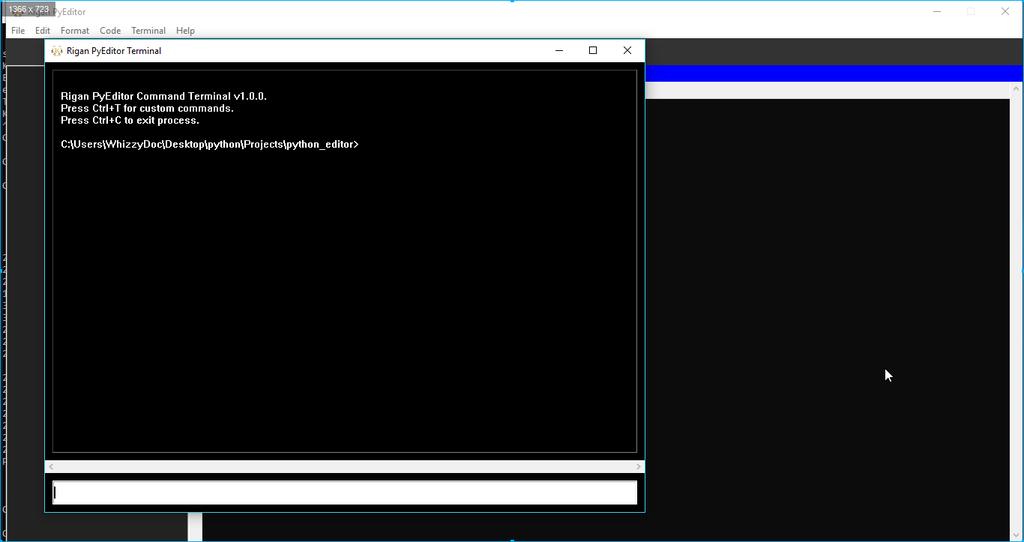 DocWhizzy's tweet image. Still on my PyEditor. So I was able to build the command line interface today and added custom commands that enables specialized functions including reading file content, activating the editor voice assistant, etc....still under development🥳
#Python #pythonprogramming #pythonai