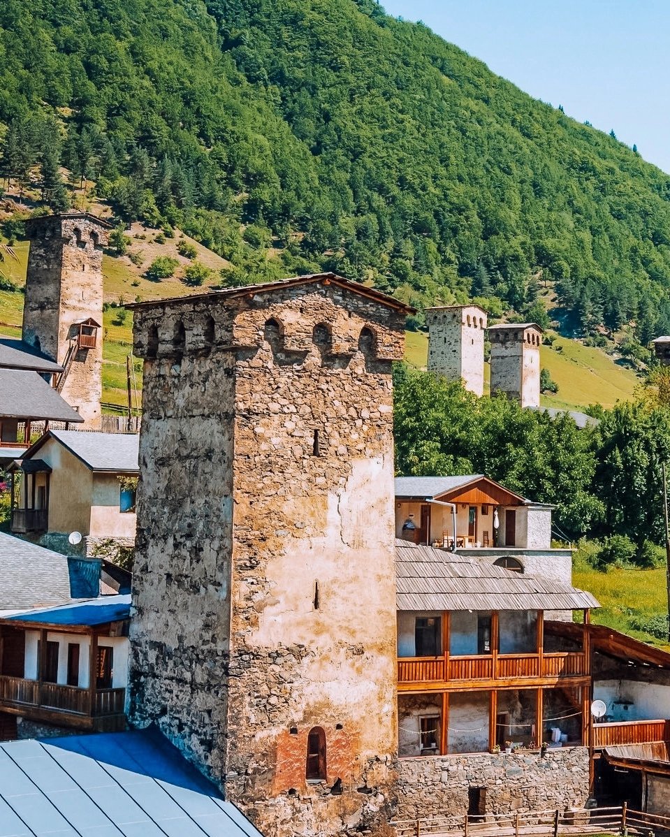 Mestia, Svaneti region of Georgia.