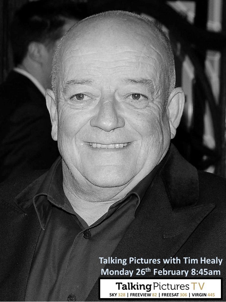 Tomorrow! Premiere Mon-26-Feb 8:45am. Filmed live at the Plaza Liverpool, TALKING PICTURES WITH TIM HEALY @TheRealTimHealy Hosted by @MikeReadUK this is a fabulous interview as Tim talks of his life and career including Boys from the Black Stuff, Auf Wiedersehen Pet & Benidorm.