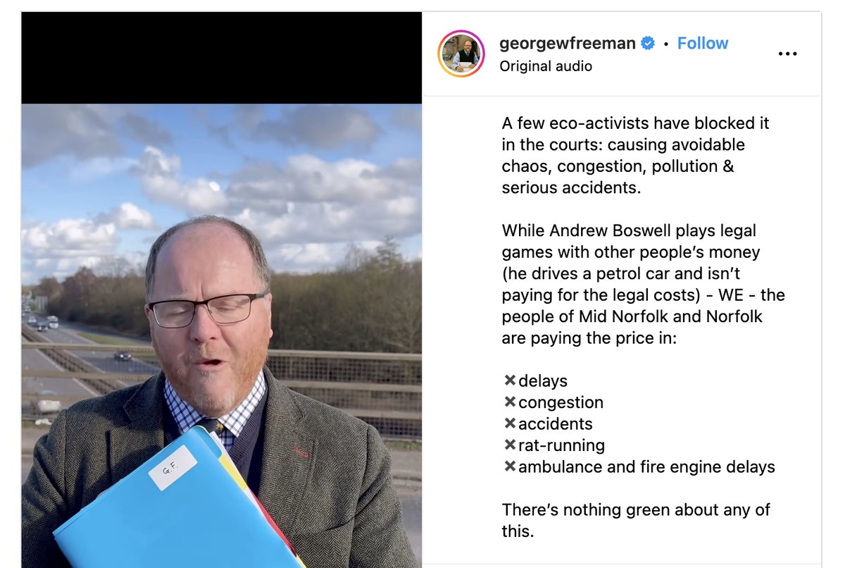 🌍💡 Everyone is entitled to their opinion. As campaigners urging <a href="/NorfolkCC/">Norfolk County Council</a>  to rethink this road project, we respect those who argue for its construction, even though we may not agree with their arguments 🚧👷‍♀️ 

Our role is to scrutinise decisions, highlight potential