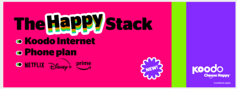 BenOChung's tweet photo. Bundle and save with the Happy Stack with @Koodo Internet 🥳 Learn how you can stack more and spend less. #TeamTELUS https://t.co/mW5hv7xMLq https://t.co/abPMWLDdd4