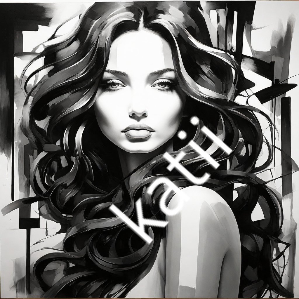 Hii friends🙆‍♀️

#AIArtwork #NFT #blackandwhite