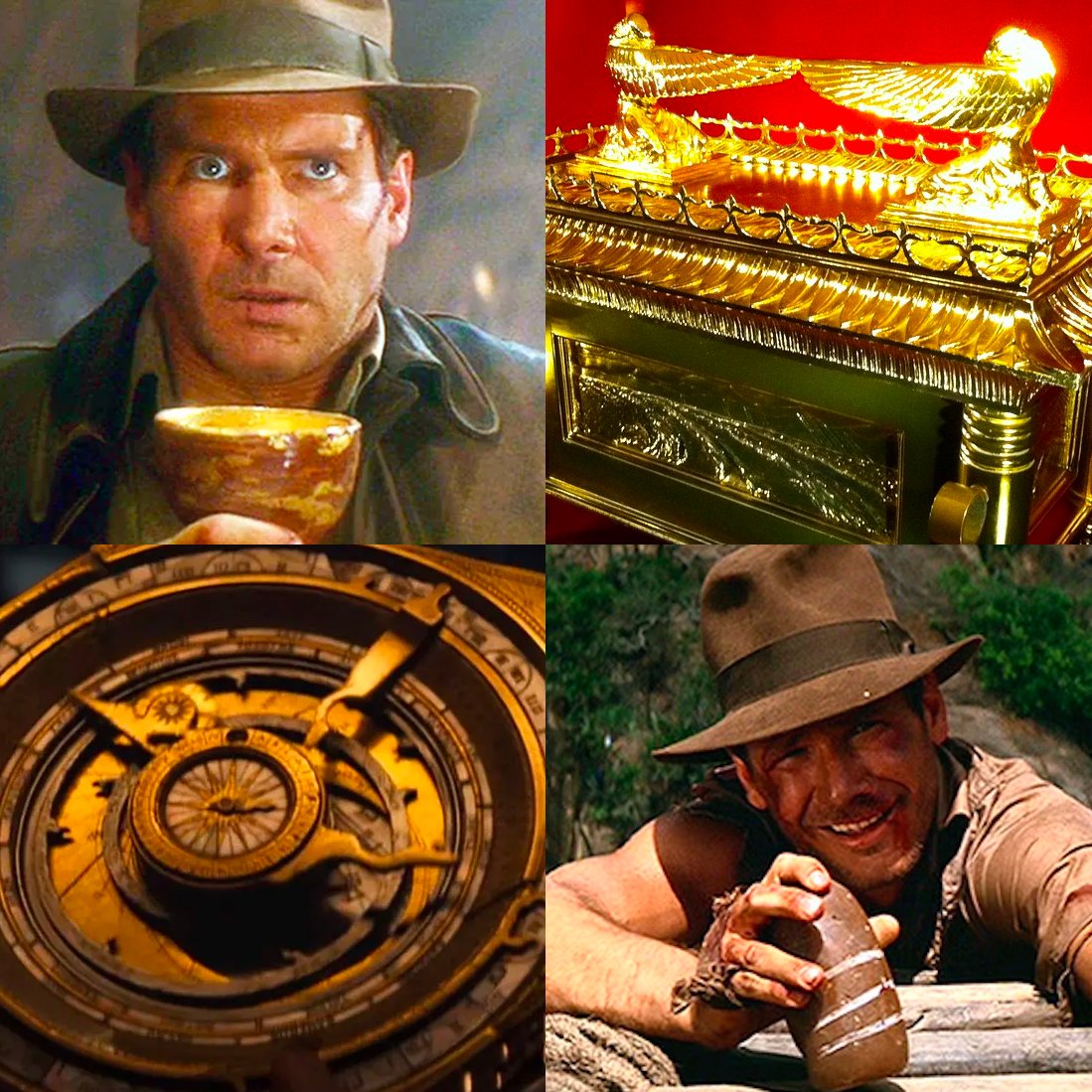 Do you have a favorite Indy MacGuffin...but more importantly why that particular item?

#IndianaJones #RaidersOfTheLostArk #HarrisonFord #Indy #TempleOfDoom #DialOfDestiny #KingdomOfTheCrystalSkull #TheLastCrusade #MovieProps