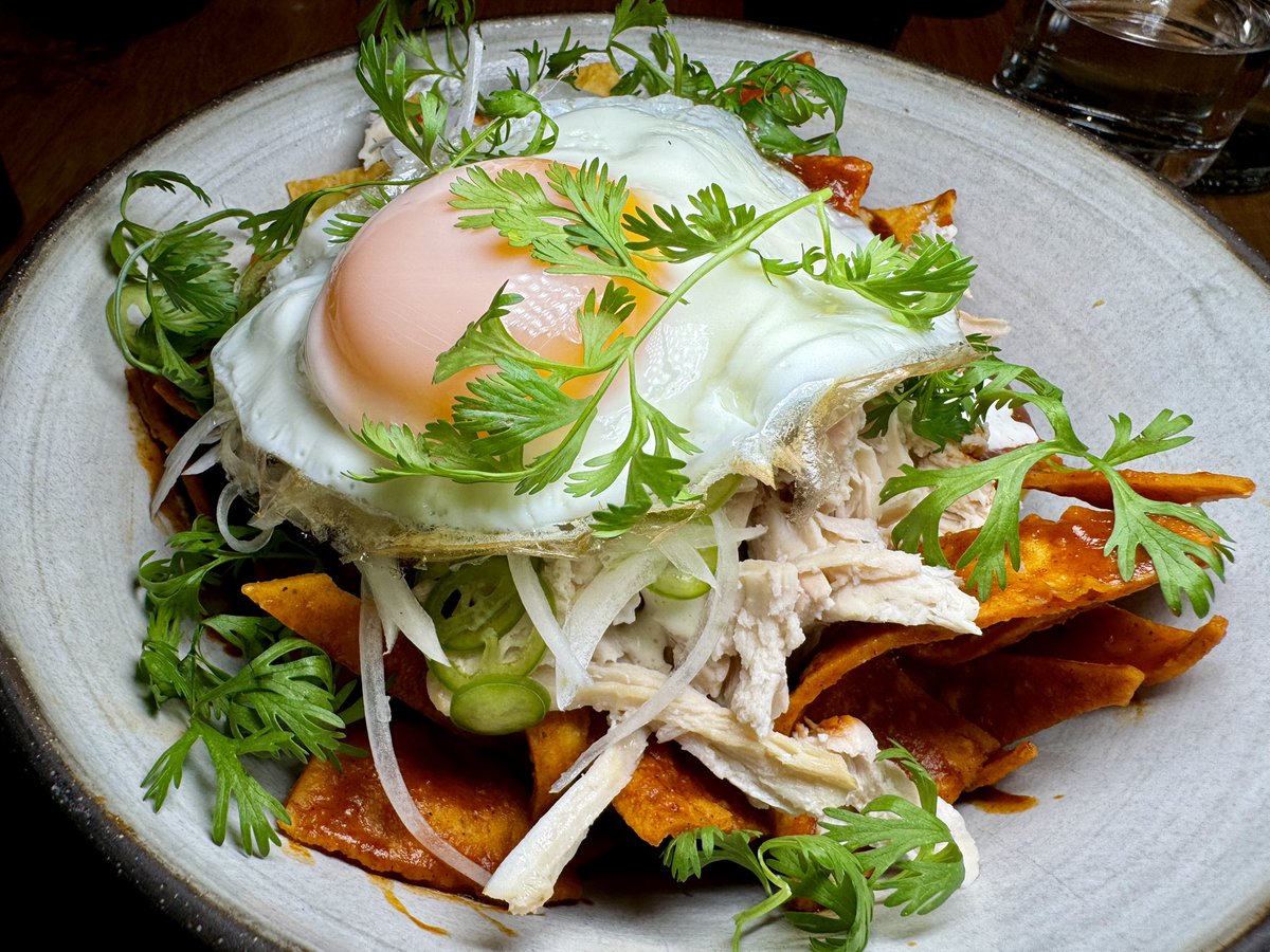 Chilaquiles at Cosme