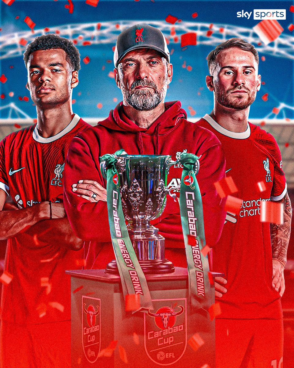 Liverpool are the 2023/24 Carabao Cup CHAMPIONS 🏆✨