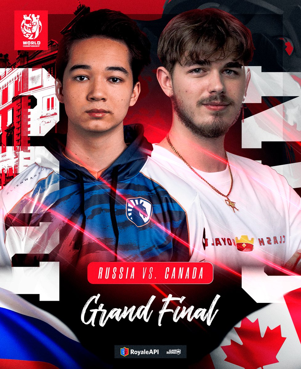 Supremacy League (@cr_supremacy) on Twitter photo ๐ด #SWC2024 | ON LIVE!
SOON WE WILL START WITH THE GRAND FINALS OF THE CLASH ROYALE WORLD CUP ๐คฉ! Out of 64 countries initially, these 2 survivors will face each other. An incredible level duel, but only one will be able to lift the trophy ๐!
๐ท๐บ <a href="/russia_team12/">Team Russia</a> ๐ ๐ด #SWC2024 | ON LIVE!
SOON WE WILL START WITH THE GRAND FINALS OF THE CLASH ROYALE WORLD CUP ๐คฉ! Out of 64 countries initially, these 2 survivors will face each other. An incredible level duel, but only one will be able to lift the trophy ๐!
๐ท๐บ <a href="/russia_team12/">Team Russia</a> ๐