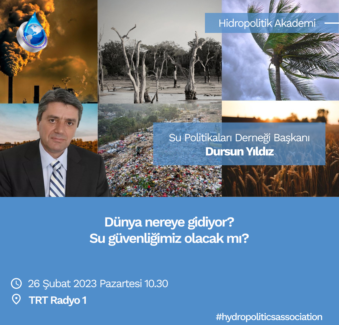 Dünya nereye gidiyor?
Su güvenliğimiz olacak mı?

-Ocak 2024 tüm zamanların en sıcak ocak ayı oldu (13,14 derece)
-2023 yılında küresel ortalama yüzey sıcaklığı 1,5 derece eşiğini aştı.
-Akdeniz havzası ülkelerinde kuraklık var.

#hydropoliticsassociation #iklimkrizi #sugüvenliği
