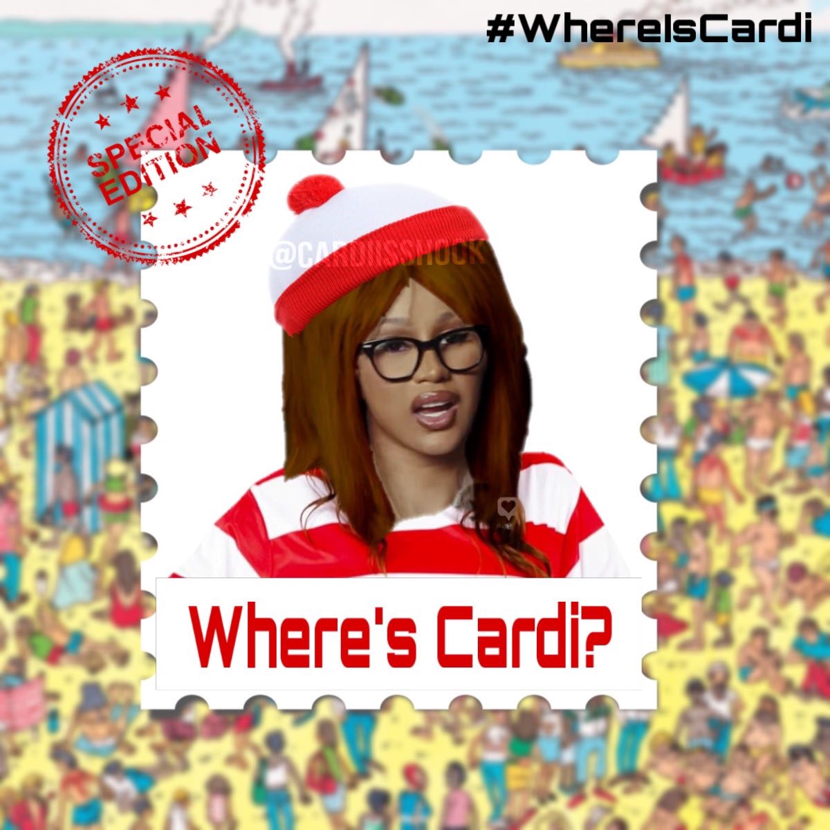 WHERE IS CARDI???

Edits by me @Cardiisshook #WhereIsCardi #WheresCardi #WheresWaldo