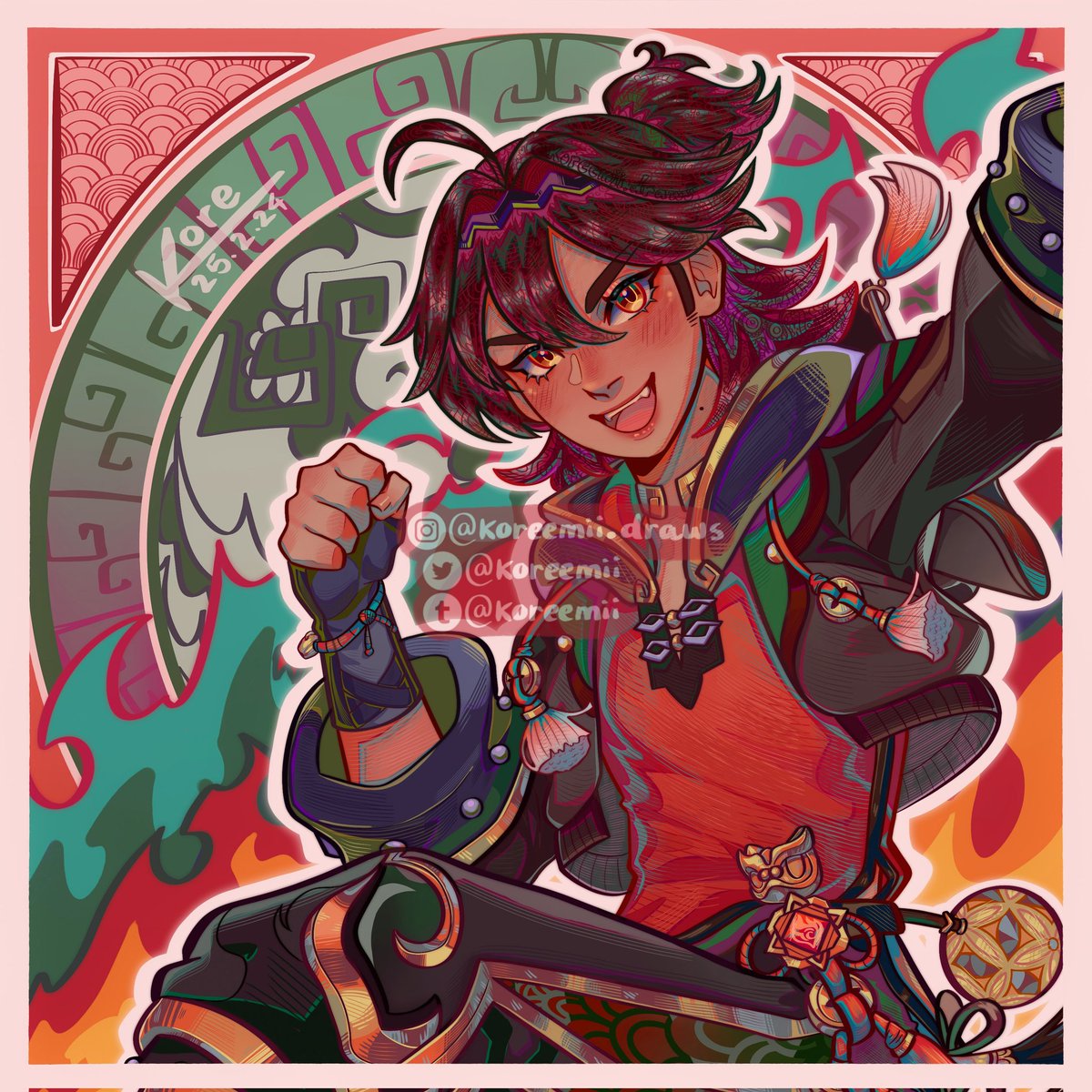 Ga Ming !! 🧡

Recently I didn't upload anything here but I'm trying 😞

#GenshinImpact #gaminggenshin #Genshinfanart #HoYoverse #genshintwt #genshinimpactfanart #lanternrite