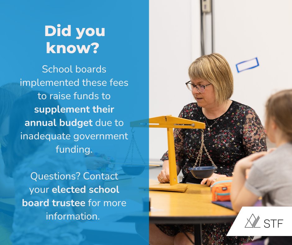 Did you know: Although teachers often provide lunch break supervision, it is done on a voluntary basis. Noon-hour supervision fees may offset, but not fully cover, the expense of providing supervision.

Read more common questions in our FAQ: bit.ly/49Pj6Al