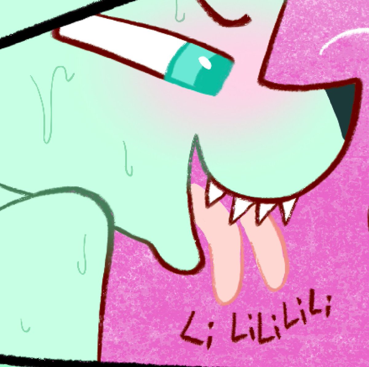 Kaboozey2's tweet photo. How is she allowed to make such lewd gestures 😨 https://t.co/H6lDIlCEO2