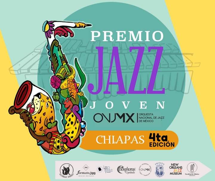 CaleonMonero's tweet image. Estamos a unos días de publicar la convocatoria de la 4ta. Edición del Premio Jazz jóven @ONJMX, la sede para la final de este año será en Chiapas el día internacional del jazz (30 de abril), en colaboración con la @fam_unicach

@Bosphorus_TR, #NewOrleansJazzMuseum #formato.jgg