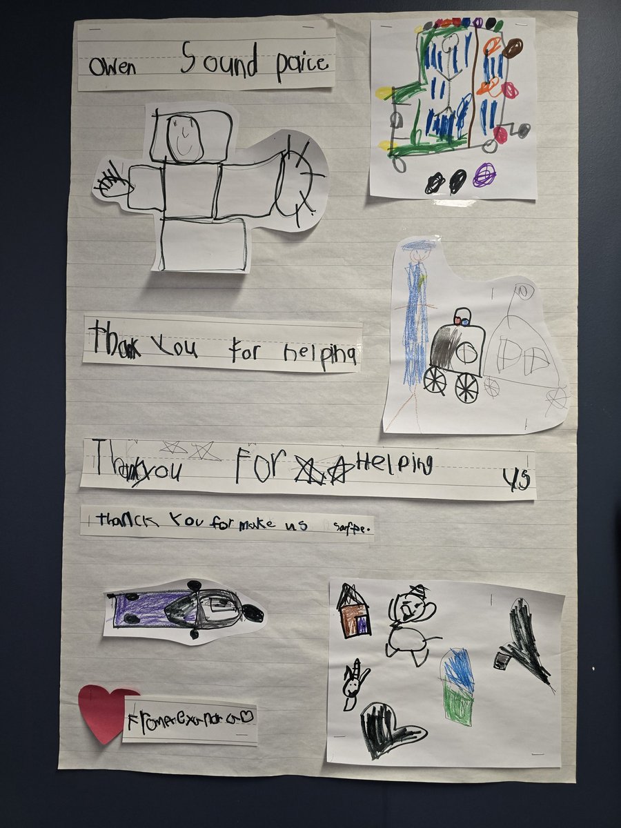 OwenSoundPolice's tweet image. Thank you Alexandra School! This is a great gift for our Officers &amp;amp; Civilians. These messages certainly brighten up our day.  #CommunityPartners @ChiefAmbroseOSP @JFluneyOSPS @Insp_DBishop @OSPApres