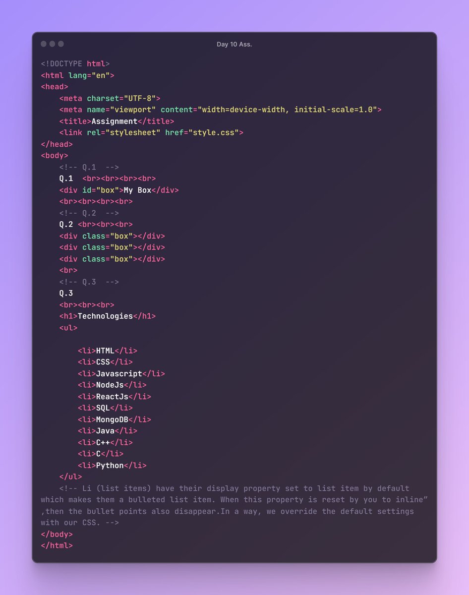 Aryan_Chavan_'s tweet image. Day 10
On the 10th day of my journey, I was more focused on practicing my concepts and learned about EM and REM units, which are used in CSS. To use the em and rem units, we should consider the font size of the text in CSS. (Relative Units)
R : Root
#Day10
#100dayofcodechallenge