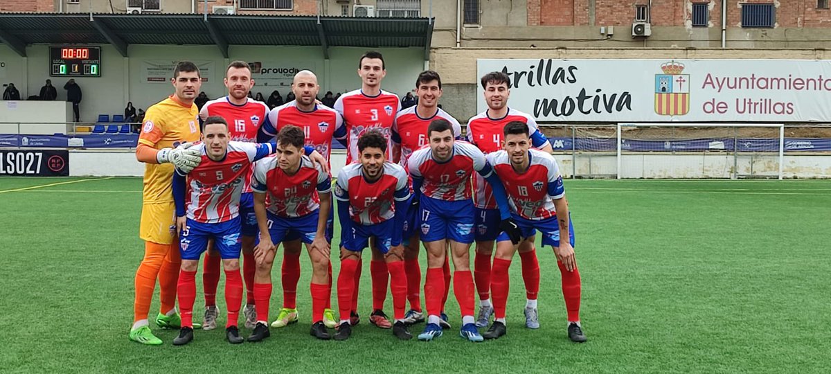 FINAL FINAL FINAL en Utrillas!!!🔥🔥🔥🔥🔥🔥

Volvemos a la senda de la victoria!!💪💪

Utrillas 1️⃣🆚2️⃣ Atlético Monzón Alumbra

⚽️ Mauro Rodríguez
⚽️ Fernando Arnedillo

Otro partido muy serio fuera de casa, sufriendo pero sumando los 3 puntos que nos mantienen arriba❤️🤍