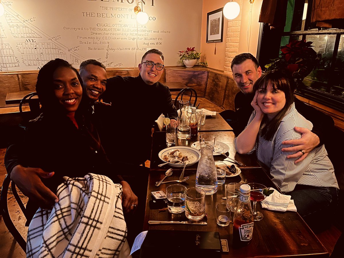 Niccolò Scavuzzo (@nico_scavu) on Twitter photo Great last dinner in Charlottesville with <a href="/UVAMensHoops/">Virginia Men's Basketball</a> coaches <a href="/steliostzoutzis/">stelios tzoutzis</a> and Ron Sanchez with their wives 🍷
Good luck for the remainder of the season! 🧡 Great last dinner in Charlottesville with <a href="/UVAMensHoops/">Virginia Men's Basketball</a> coaches <a href="/steliostzoutzis/">stelios tzoutzis</a> and Ron Sanchez with their wives 🍷
Good luck for the remainder of the season! 🧡