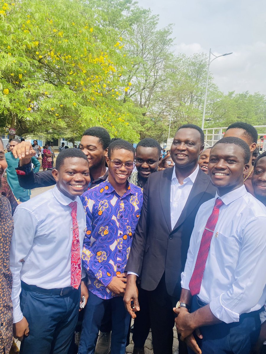 __Johnnewman's tweet photo. I was extremely favored to be in the presence of the Vice Chancellor of our noble university @KNUSTGH Professor Mrs. Rita Akosua Dickson and the affable Minister of Education, Honorable Dr. Yaw Osei Adutwum @yoadutwum at today’s @sccknust service. https://t.co/xzml04UOgB