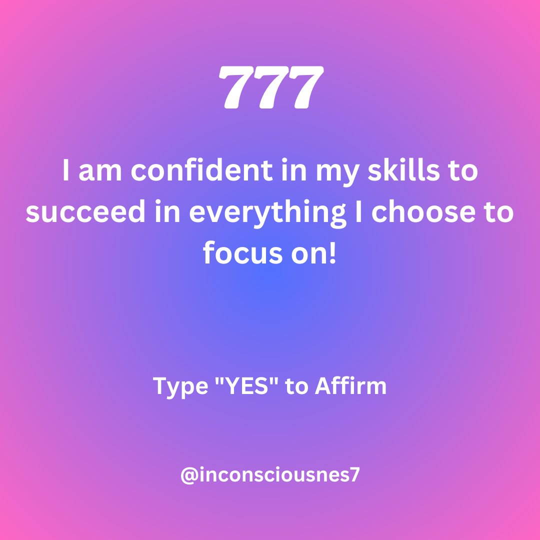 Affirm it with gratitude!✨