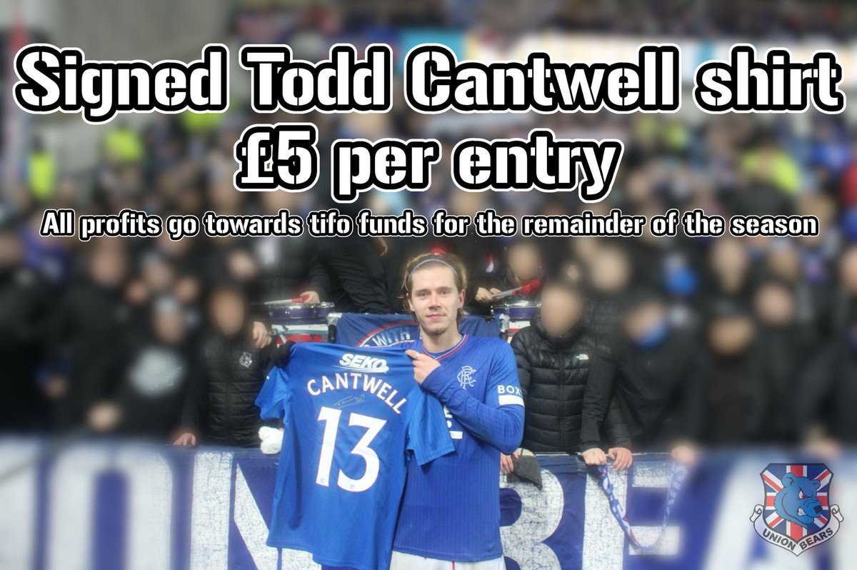 Enter our raffle now for your chance to win a signed Cantwell 23/24 shirt. Entries cost £5, with all proceeds going towards the production of Tifos for the remainder of the season. Entries can be made via the following link: ub07.co.uk/product-page/t…