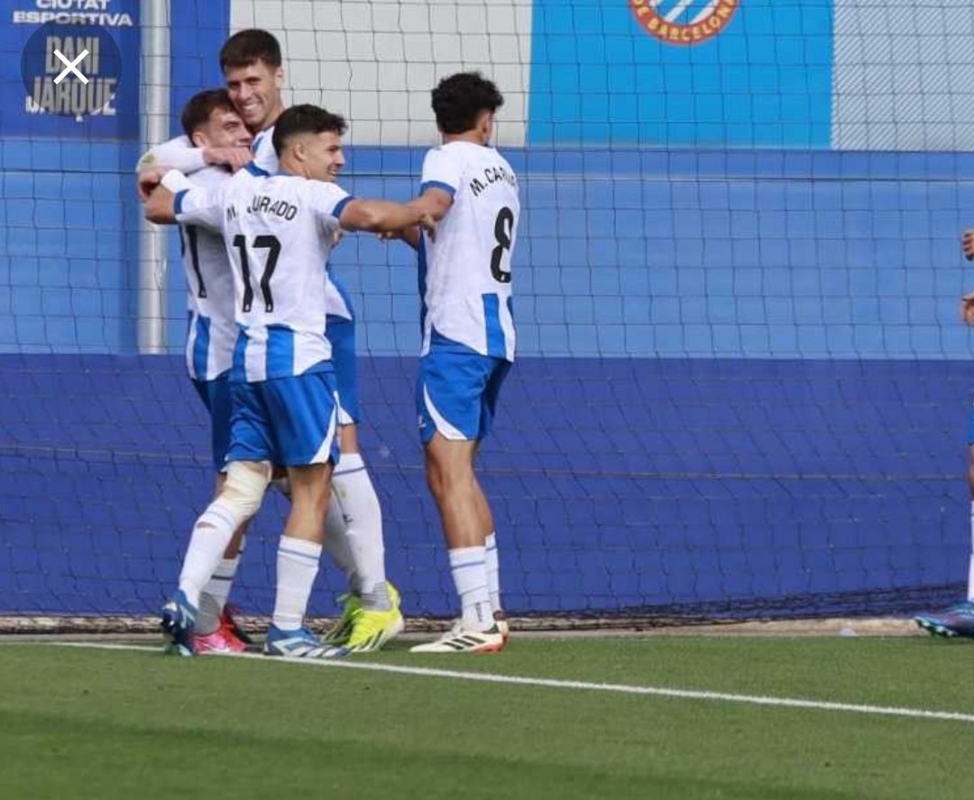 RCD ESPANYOL 2 - PEÑA DEPORTIVA 1
Nuev victoria, la 3a consecutiva y 10°partido sin perder del filial que se coloca 6° a 5 puntos del playoff de ascenso.Gastón y su semana redonda, y Carvalho certifican 3 puntos más para los de Manolo González que siguen imparables. #rcdeB #rcde