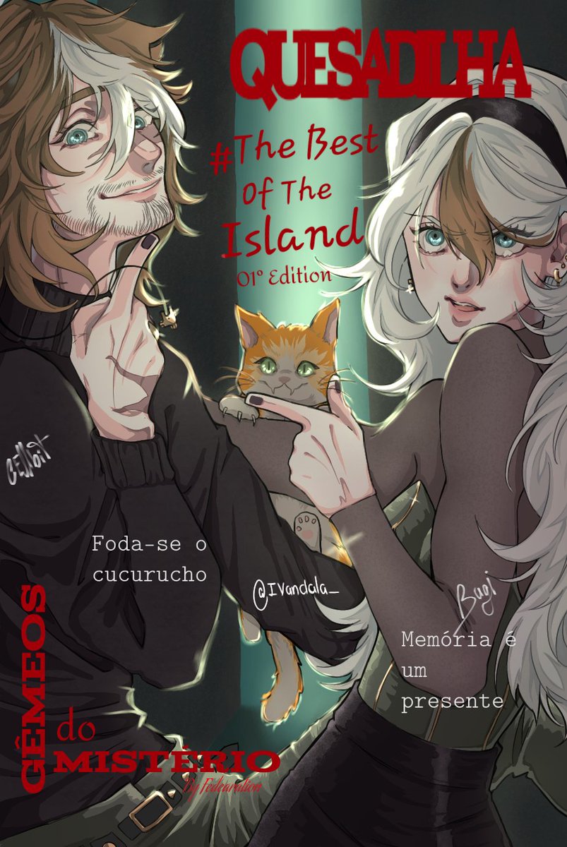 AVandala_'s tweet photo. Tava afim de fazer umas artes estilo capa de revista, de duos e etc que eu gosto. Sem entender nada de moda e é isso aí...

1° edição, gêmeos do mistério(ft zeno) 😼

#qsmpfanart #qCellbit #qBagi https://t.co/v3SIbnp8EK