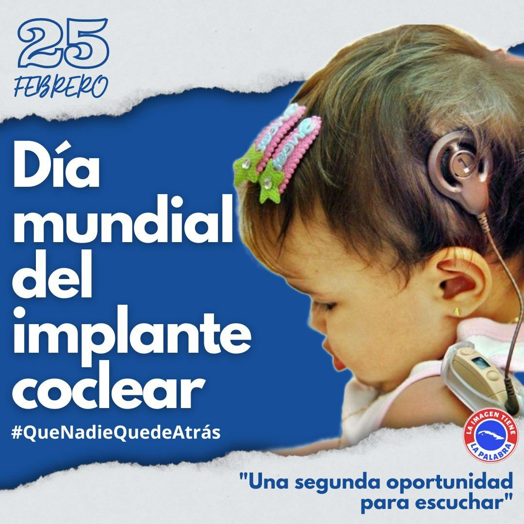 MMarreroCruz's tweet photo. El Programa de Implantes Cocleares es uno de los logros del Sistema Nacional de Salud en nuestro país. Con un alto sentido de sensibilidad y humanismo, se han beneficiado más de 500 personas sordas y sordociegas, especialmente niños. Es totalmente gratuito.
#CubaPorLaVida https://t.co/NhmpTKNgB8
