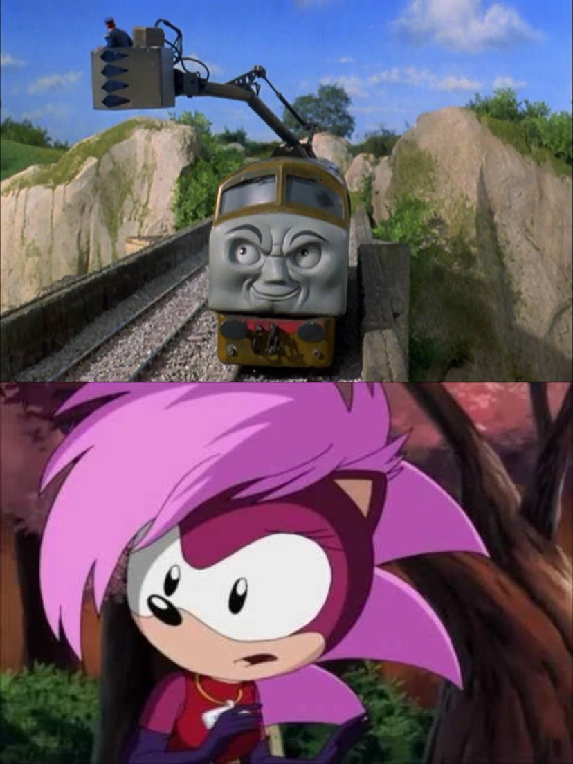 rizo2612's tweet photo. Sonia reacts to Diesel 10 holding Mr. Conductor:
https://t.co/tgVC6tZJ9U
#soniathehedgehog #diesel10 #mrconductor #sonicthehedgehog #thomasthetankengineandfriends #sonicunderground #thomasandthemagicrailroad https://t.co/H2pIqYMGrQ