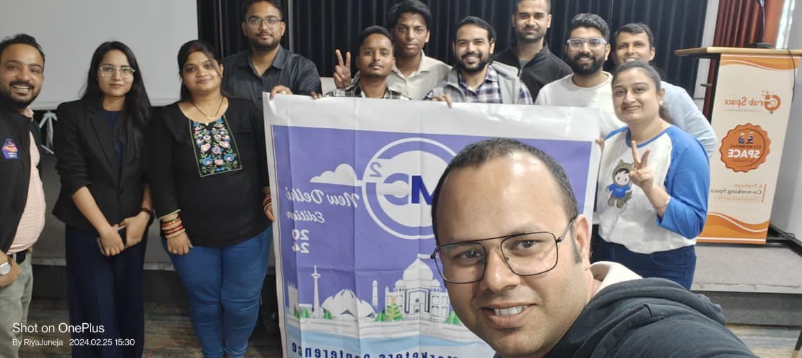 MC² (@mc2_event) on Twitter photo When #MomentMarketer are excited for DELHI edition, calling from gwalior
Did we say registerations open sharp 10am IST tomorrow
Stay tuned‼️
Follow <a href="/mc2_event/">MC²</a> for more updates‼️
<a href="/SenpaiTech1223/">Senpai</a> <a href="/ValueHub_/">Valuehub</a>
#TrailblazerCommunity <a href="/PardotNewDelhi/">Salesforce Marketers Group (Pardot), New Delhi</a> #BrandyTheFox #MarketingChampions When #MomentMarketer are excited for DELHI edition, calling from gwalior
Did we say registerations open sharp 10am IST tomorrow
Stay tuned‼️
Follow <a href="/mc2_event/">MC²</a> for more updates‼️
<a href="/SenpaiTech1223/">Senpai</a> <a href="/ValueHub_/">Valuehub</a>
#TrailblazerCommunity <a href="/PardotNewDelhi/">Salesforce Marketers Group (Pardot), New Delhi</a> #BrandyTheFox #MarketingChampions