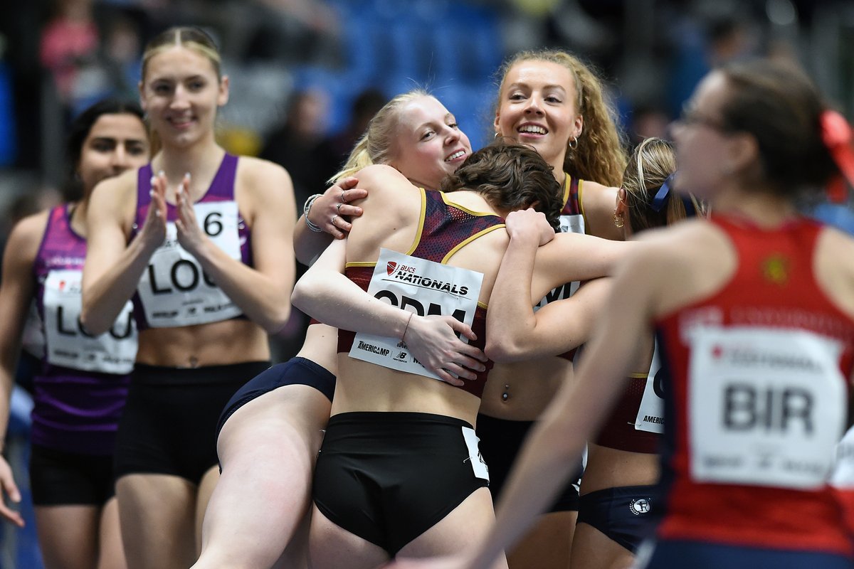 Bronze for <a href="/Met_athletics/">CardiffMet Athletics</a> in the ladies 4 x 200m relay at #BUCSNationals , what a great view, cheers!! <a href="/CMetSUSport/">Cardiff Met SU Sport</a> <a href="/CMetSport/">Cardiff Met Sport</a> <a href="/BUCSsport/">BUCS</a>