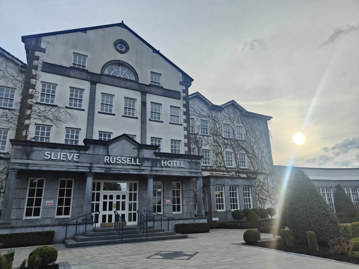 Arriving at the beautiful @Slieverussell for the 2024 Irish Hotels Federation Conference ☘️ @IHFcomms