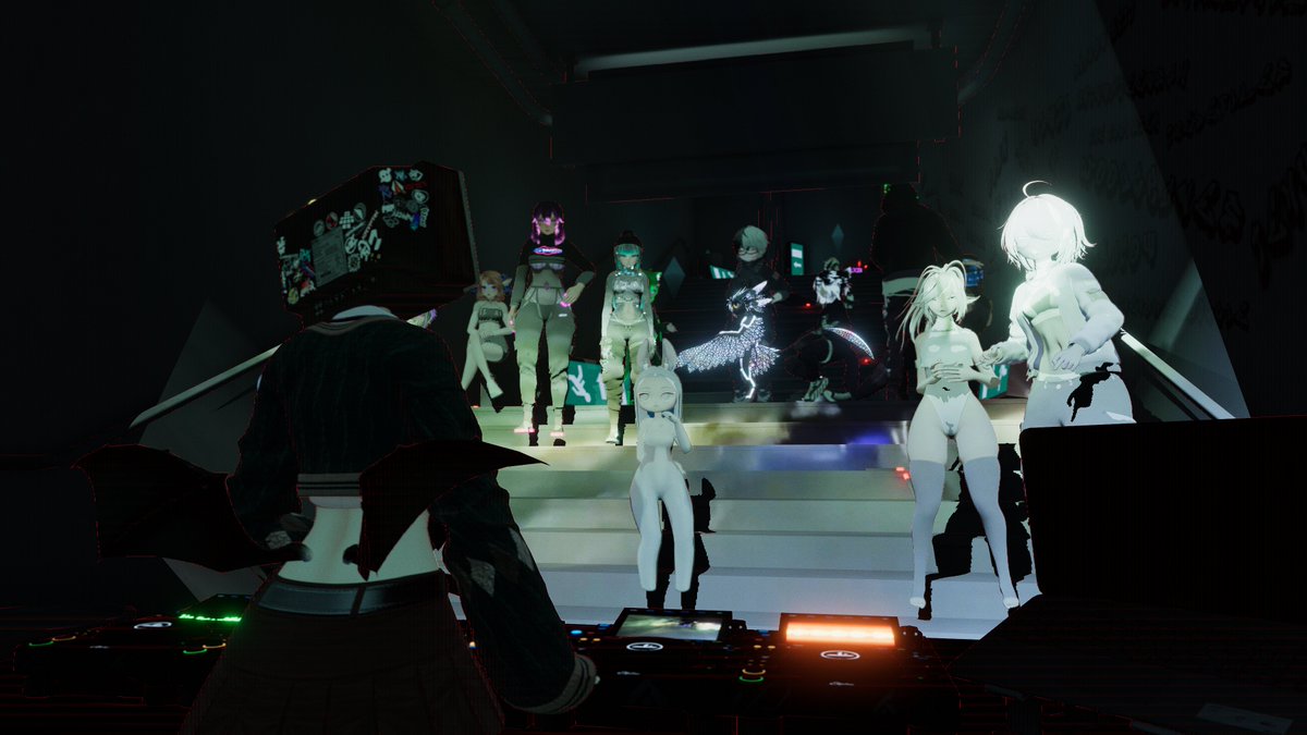 SymbioticVRCEDM's tweet image. Symbiotic X @ClubKryptik : Defragment 2/24/24
the start of Skrimpbiotic 
World : Downstairs 
Author : @notsixio