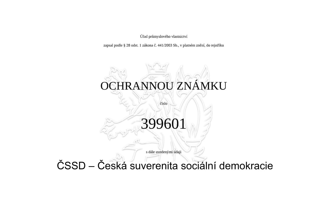 CSSDlidem's tweet image. Vyjádření statutární místopředsedkyně Mgr. Jany Volfové ke značce ČSSD
Celé vyjádření na cssdlidem.cz/vyjadreni-stat…