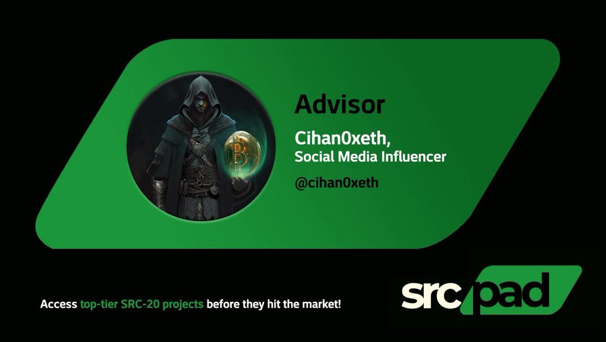 cihan0xeth's tweet image. 🧵Danışmanlığını yapmış olduğum #srcpad&apos;den sizler için 3 adet Whitelist hakkı aldım. Kazananlar maksimum 500$&apos;lık $SPAD alım hakkına sahip olacaklar, yani para yatırmanız gerekecek bunu bilerek katılın. Kazananlardan Bitcoin native segwit cüzdan adresi isteyeceğiz.

24 SAAT…