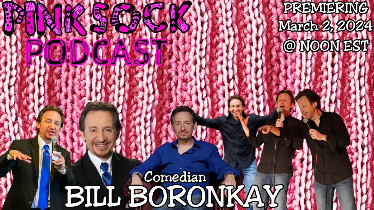 🎙️Get ready to laugh your socks off with Bill Boronkay! From Emmy-winning sportscaster to stand-up comedy sensation, Bill's journey is as entertaining as it gets. Premiering March 2nd at Noon EST! Don't miss it! #Comedy #StandUp #EmmyWinner  Visit buff.ly/3UR1yzm for info