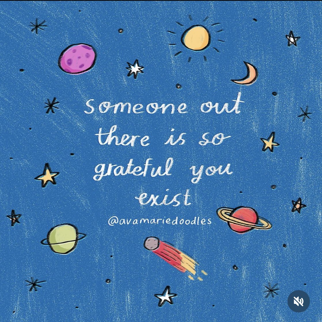 There are people out there (and here) who are grateful you exist Image: instagram.com/avamariedoodles