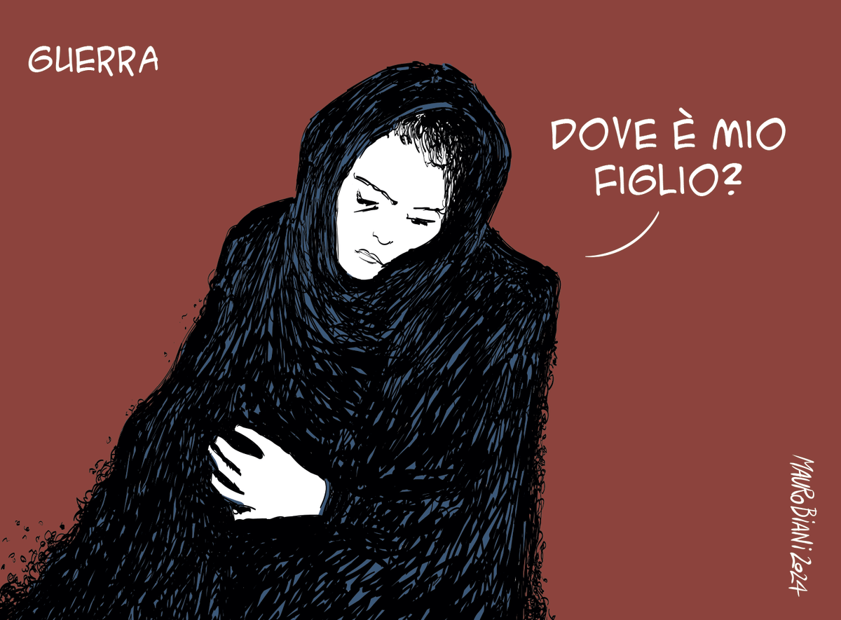 #guerre #giovani #generazioni #madri 
Quelle Pietà senza cristi.
Oggi su <a href="/repubblica/">Repubblica</a>