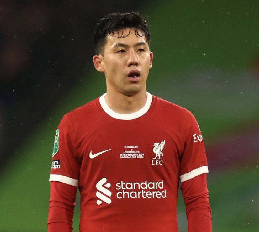 AnfieldIndex's tweet photo. 🇯🇵 A top performance by Wataru Endo today. He did so well in midfield for #LFC. 

- Won the most duels on the pitch (12) 
- Won the most tackles for #LFC (4) 
- Made the most recoveries (12) 
- Completed 64 passes 

This was as good as it gets from the Japanese international. https://t.co/6rUX4PXCE4