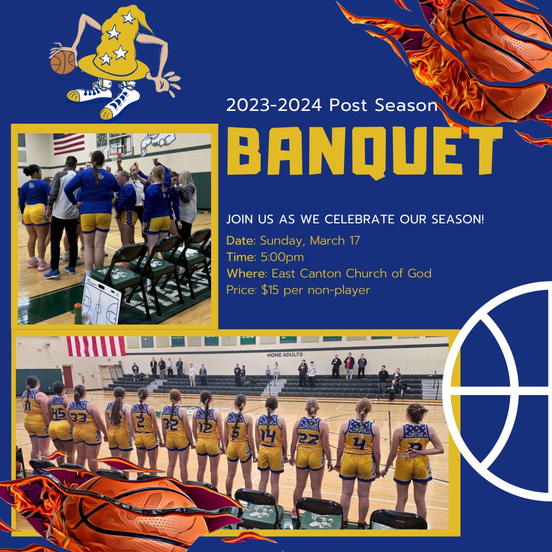 Information for our 2023-2024 Program Banquet!  We hope to see as many of you there as possible.  Please let me know if you have any questions.  Please fill out the Google Form at your earliest convenience to register.  forms.gle/3HKKfcrYJKMsyS…